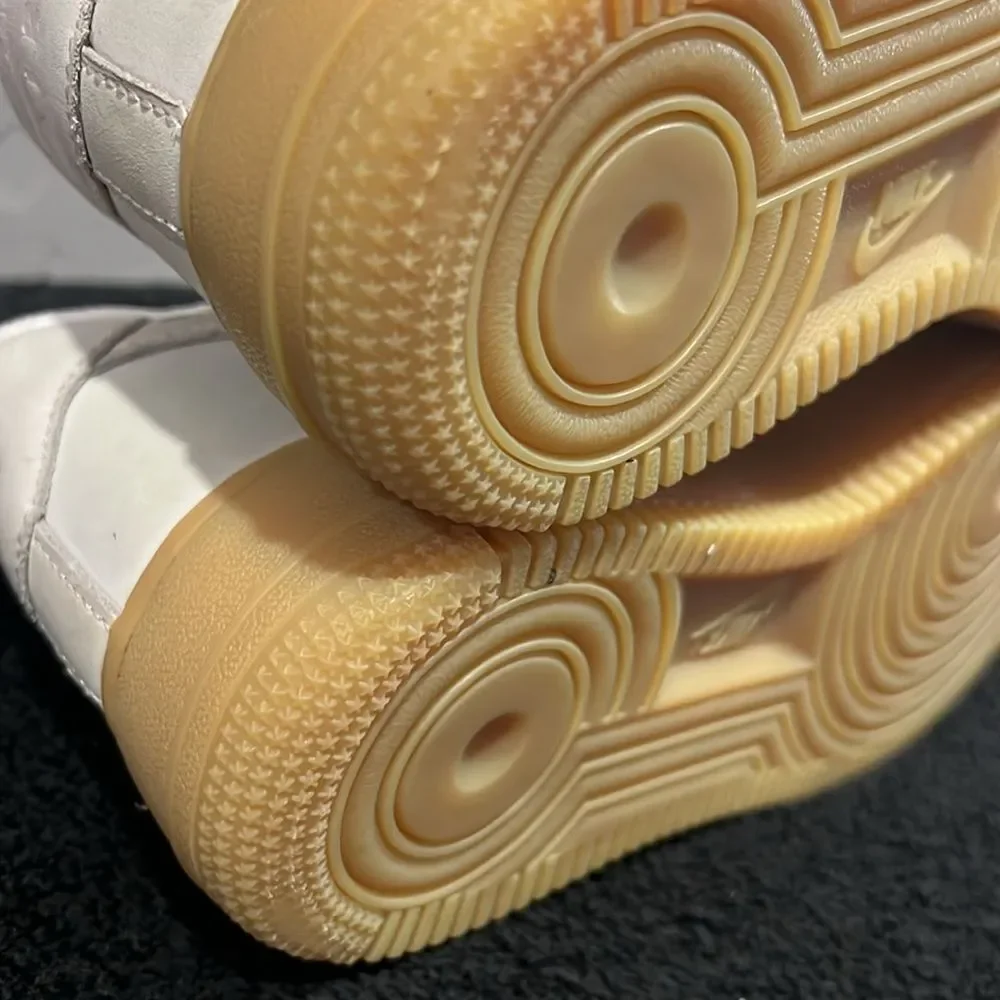 🔥‎ NIKE Air Force 1 Low PRM MF Pearl Pink /Gum Women Sz 7.5 - EXCELLENT